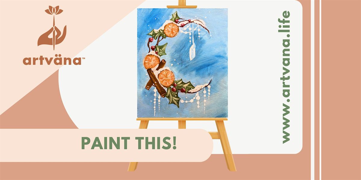 Artvana Winter Paint & Sip at Bainbridge Island Vineyards January 2026