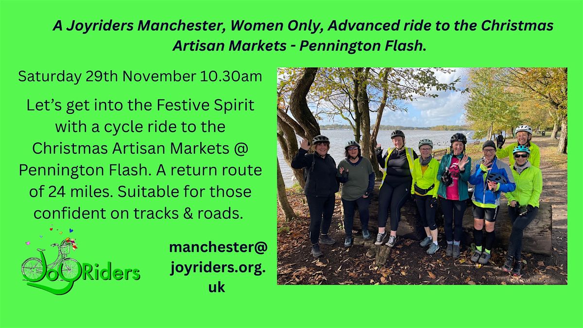 JoyRiders Manchester, Women Only, Advanced ride to Pennington Flash