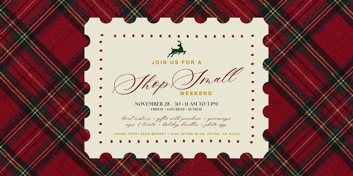 Home for the Holidays: Small Business Weekend