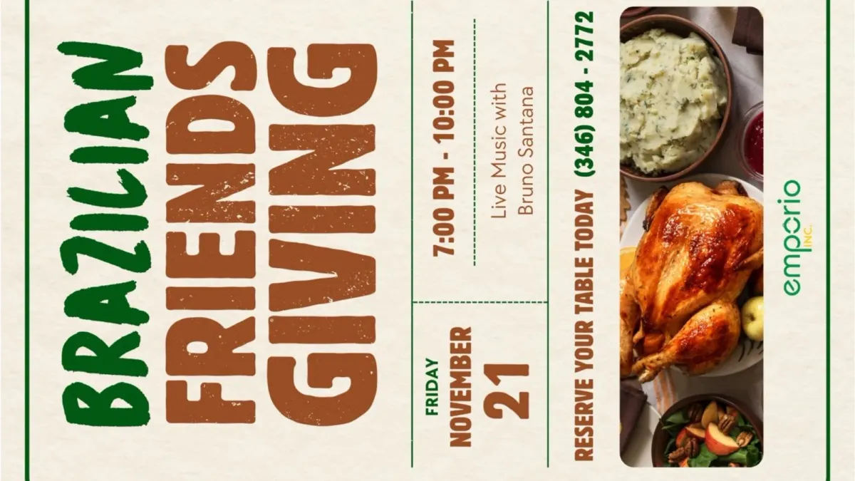 BRAZILIAN FRIENDS GIVING THANKS - Celebration???