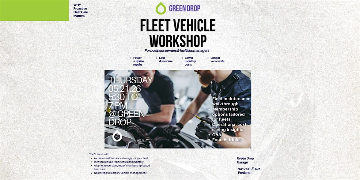 Fleet Maintenance Management Class