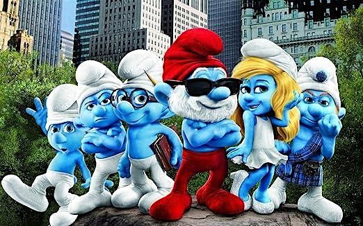 FREE Beach Movie Nights | Smurfs