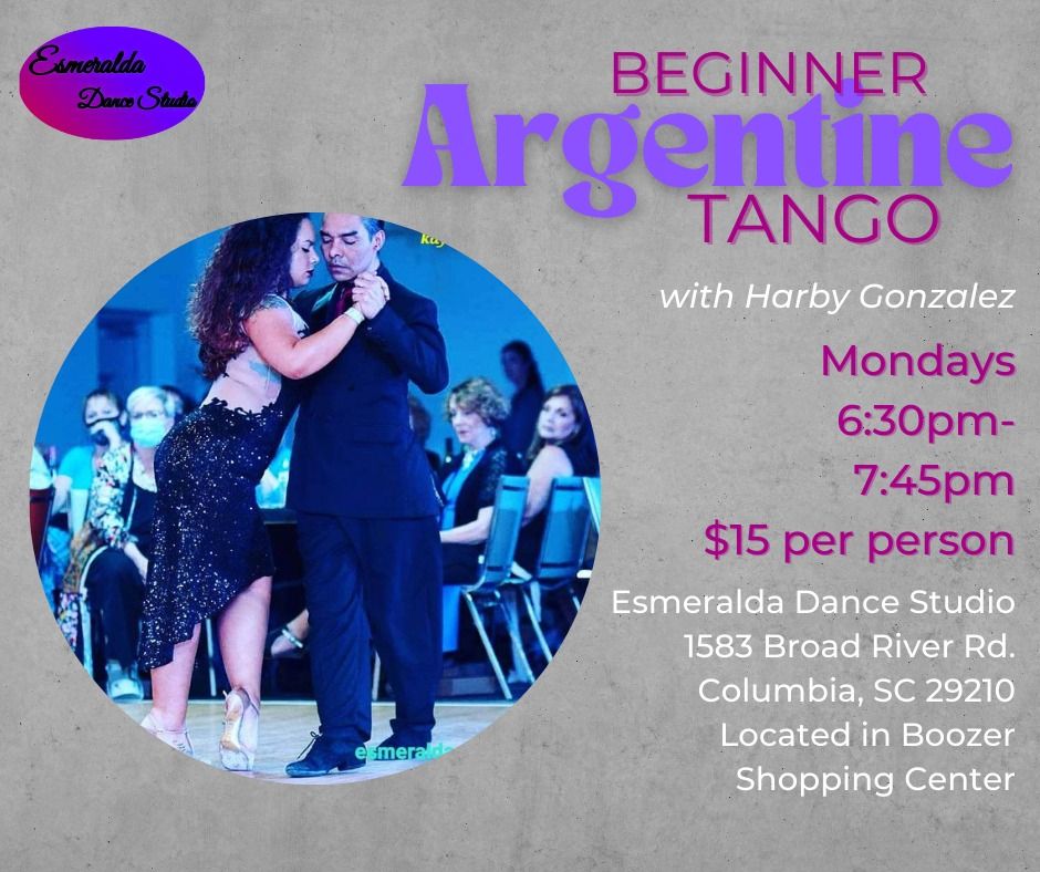 Beginner Argentine Tango Esmeralda Dance Studio, Columbia, SC March