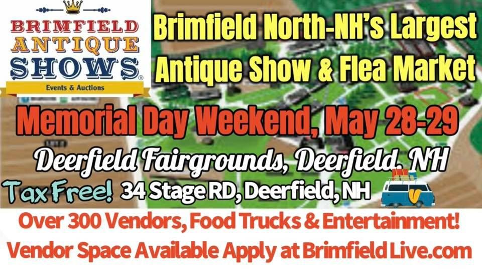 Brimfield North Antique Show & Flea Market, Deerfield Fairgrounds