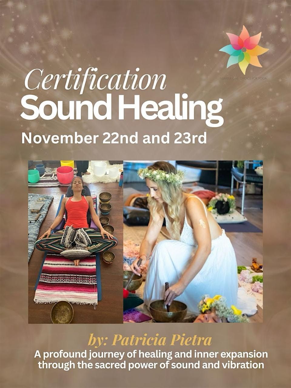 Sound Healing Certification | 2-Day In-Person Training