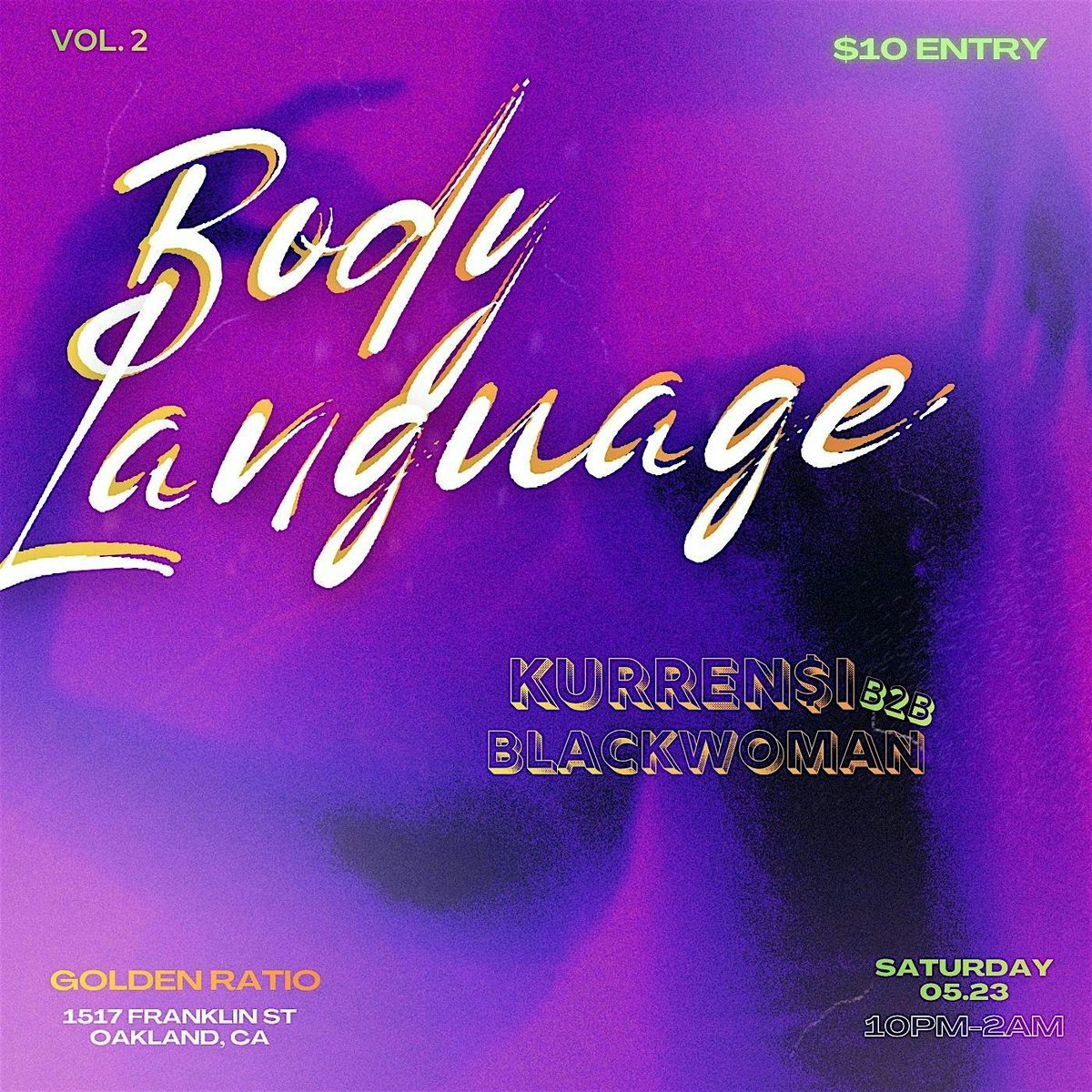 Body Language: A Seductive Night of House & RnB