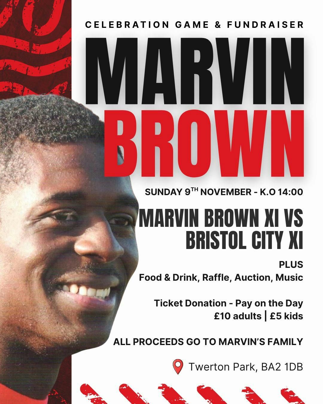  Marvin Brown Fundraiser Match