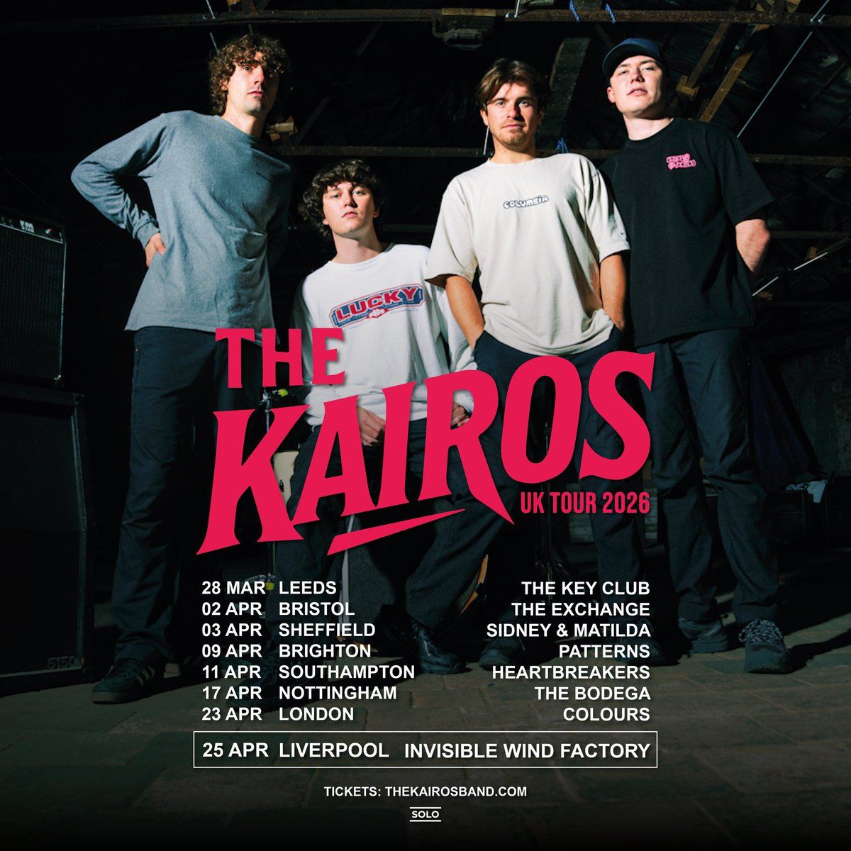 The Kairos Brighton Tickets