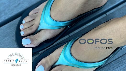 oofos fleet feet