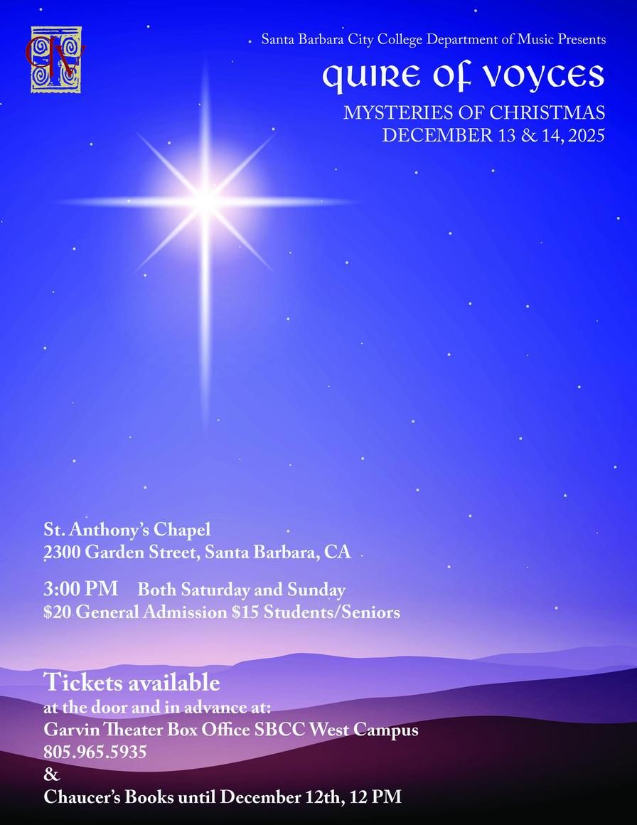 Santa Barbara Master Chorale: The Light So Shines