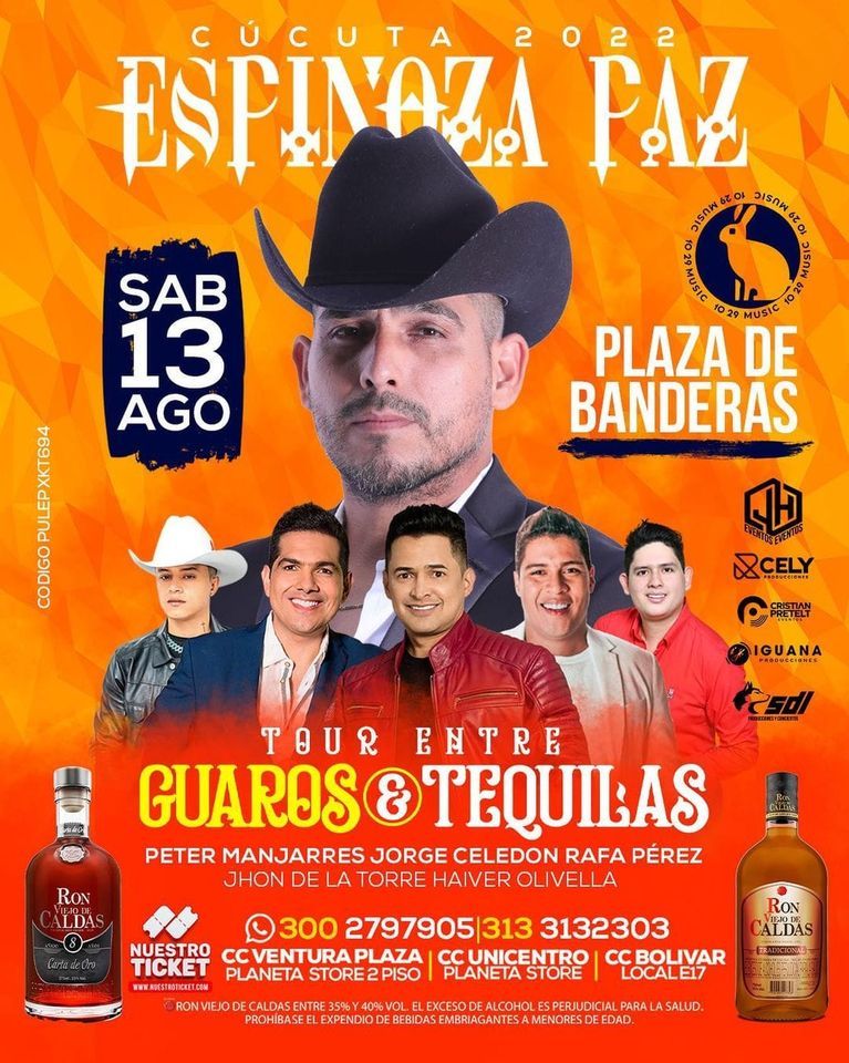 Espinoza paz | Plaza De Banderas, Cucuta, NS | August 13, 2022