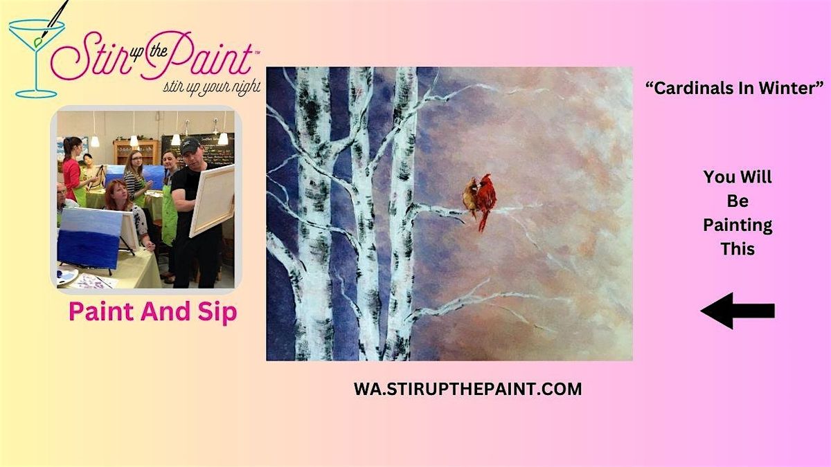 Seattle Paint and Sip, Paint Party, Paint Night With Stir Up The Paint