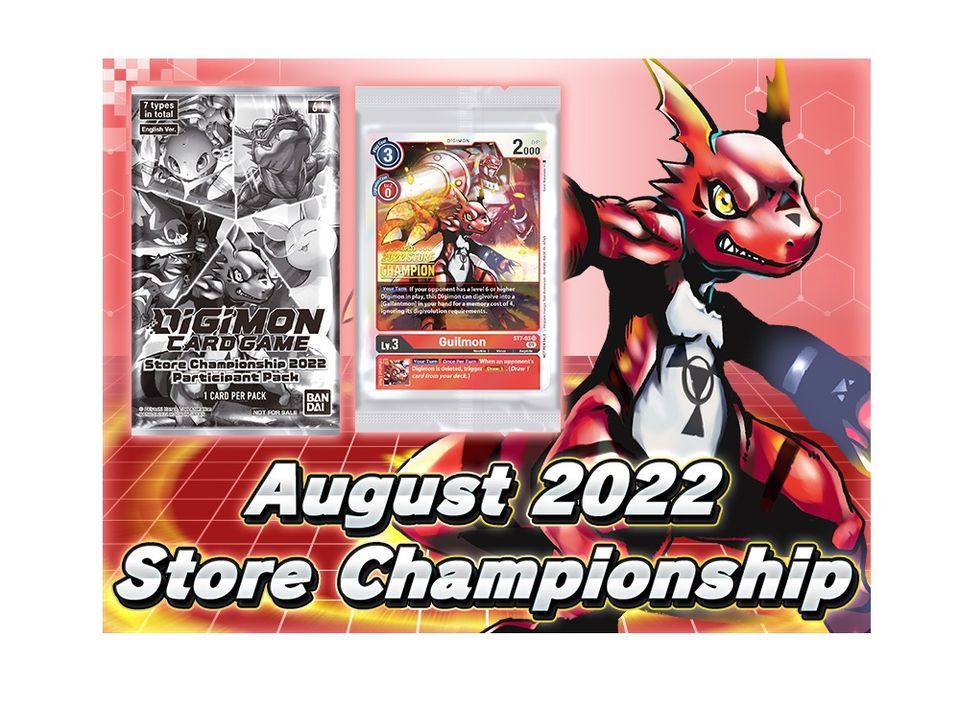 Digimon Store Championship 2022 Paladins Game Castle, Bakersfield, CA