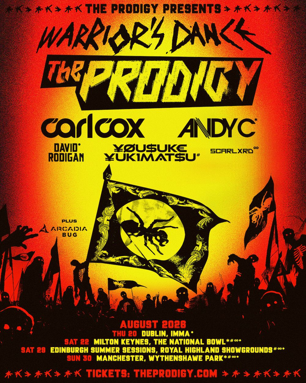 The Prodigy Manchester Tickets