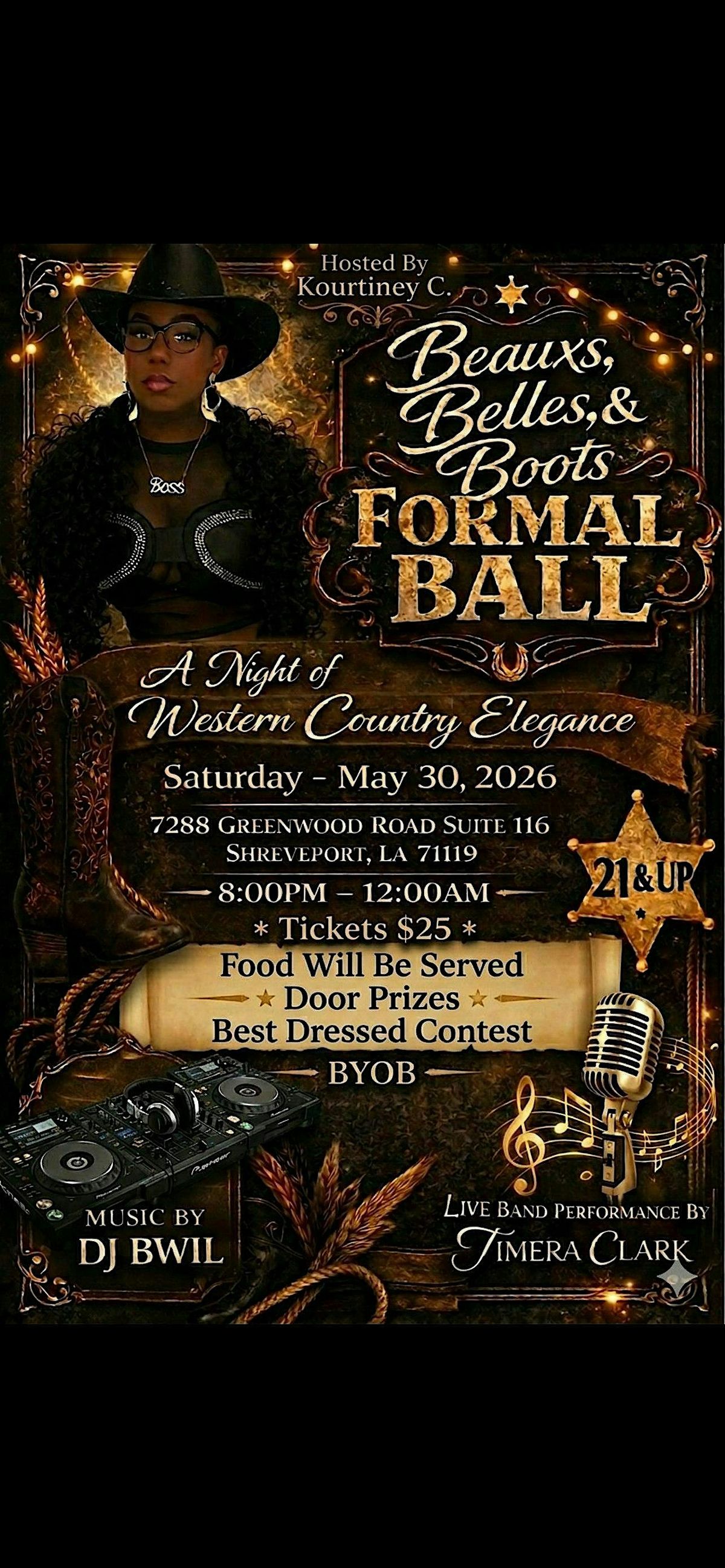 Beauxs, Belles, & Boots Formal Ball