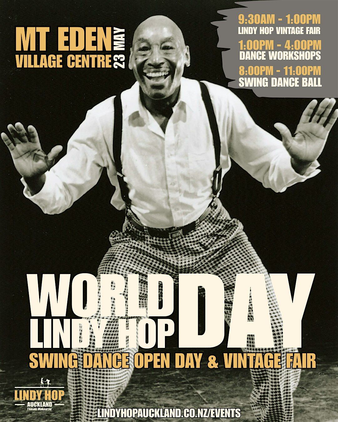 World Lindy Hop Day | Vintage Fair | Workshops | Swing Dance Ball