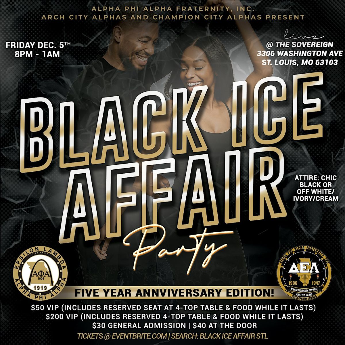 BLACK ICE AFFAIR 2025 - 5 YEAR ANNIVERSARY EDITION