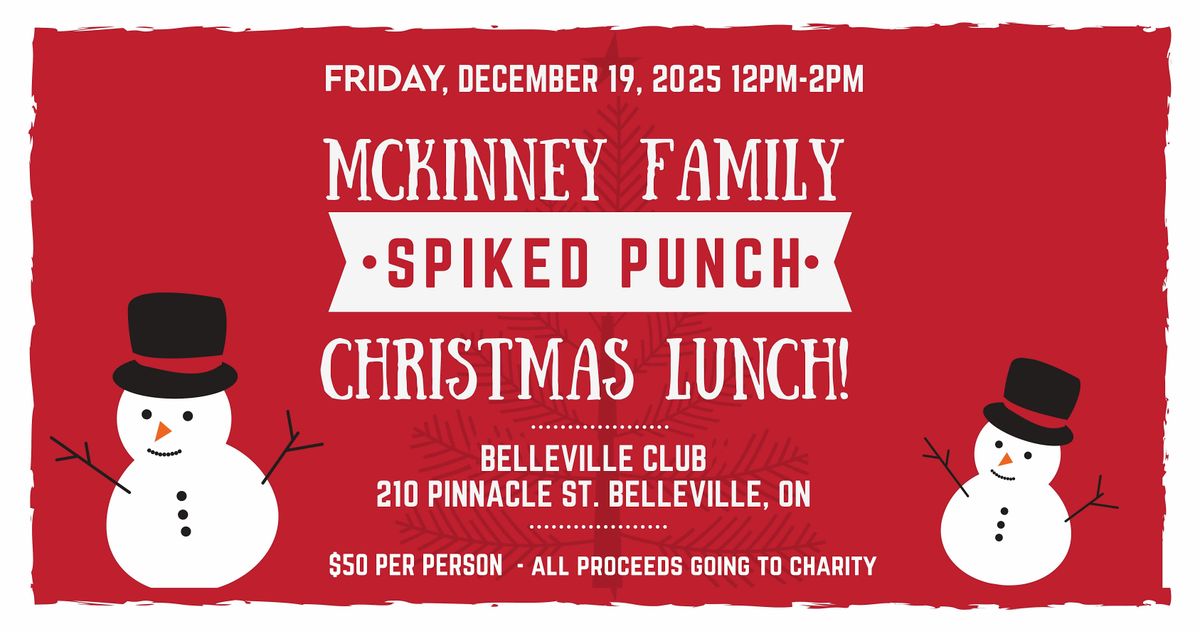 Spiked Punch Christmas Lunch