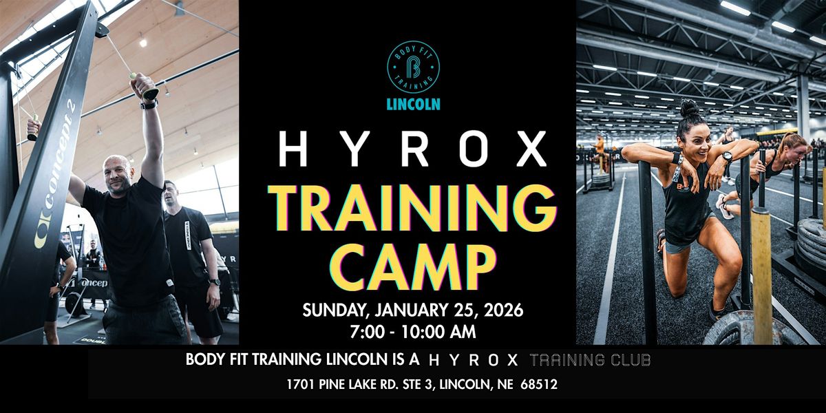 HYROX Training Camp To Master Movements at Body Fit Training Lincoln