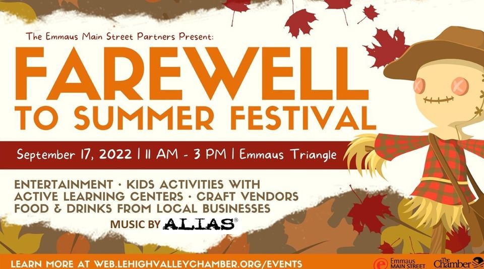 ALIAS at Emmaus Farewell to Summer Festival Emmaus Triangle