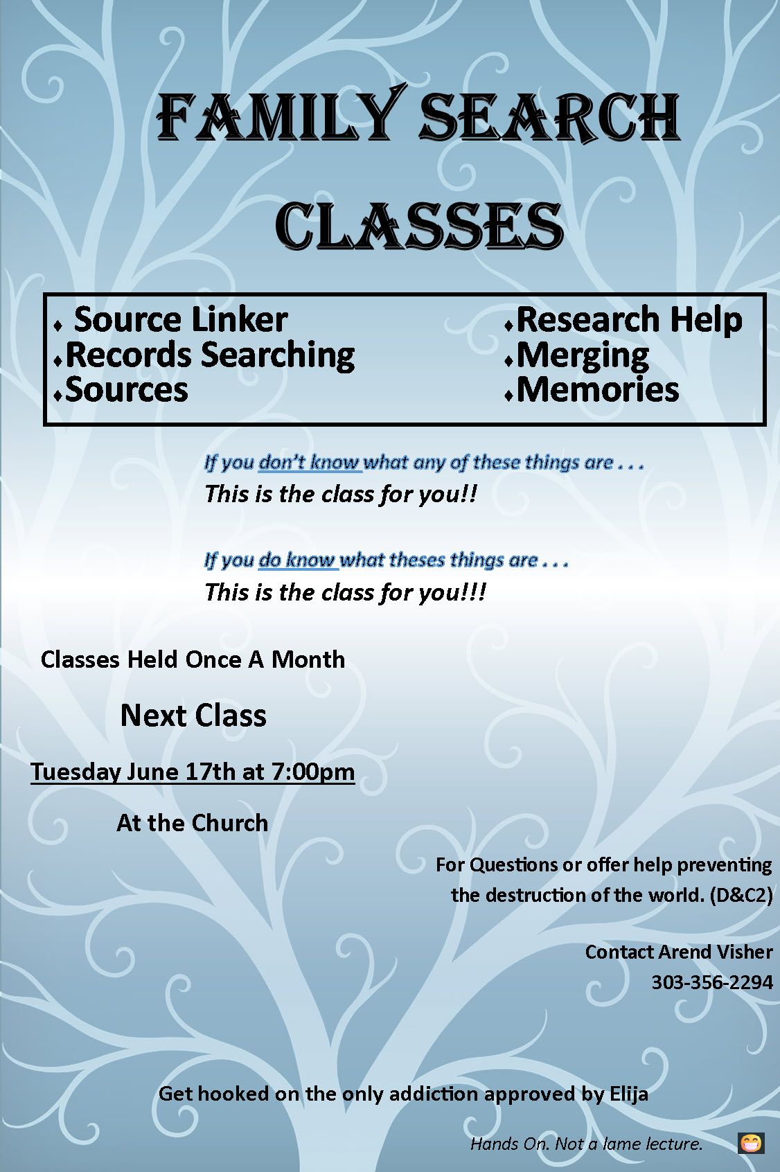 Family Search Class