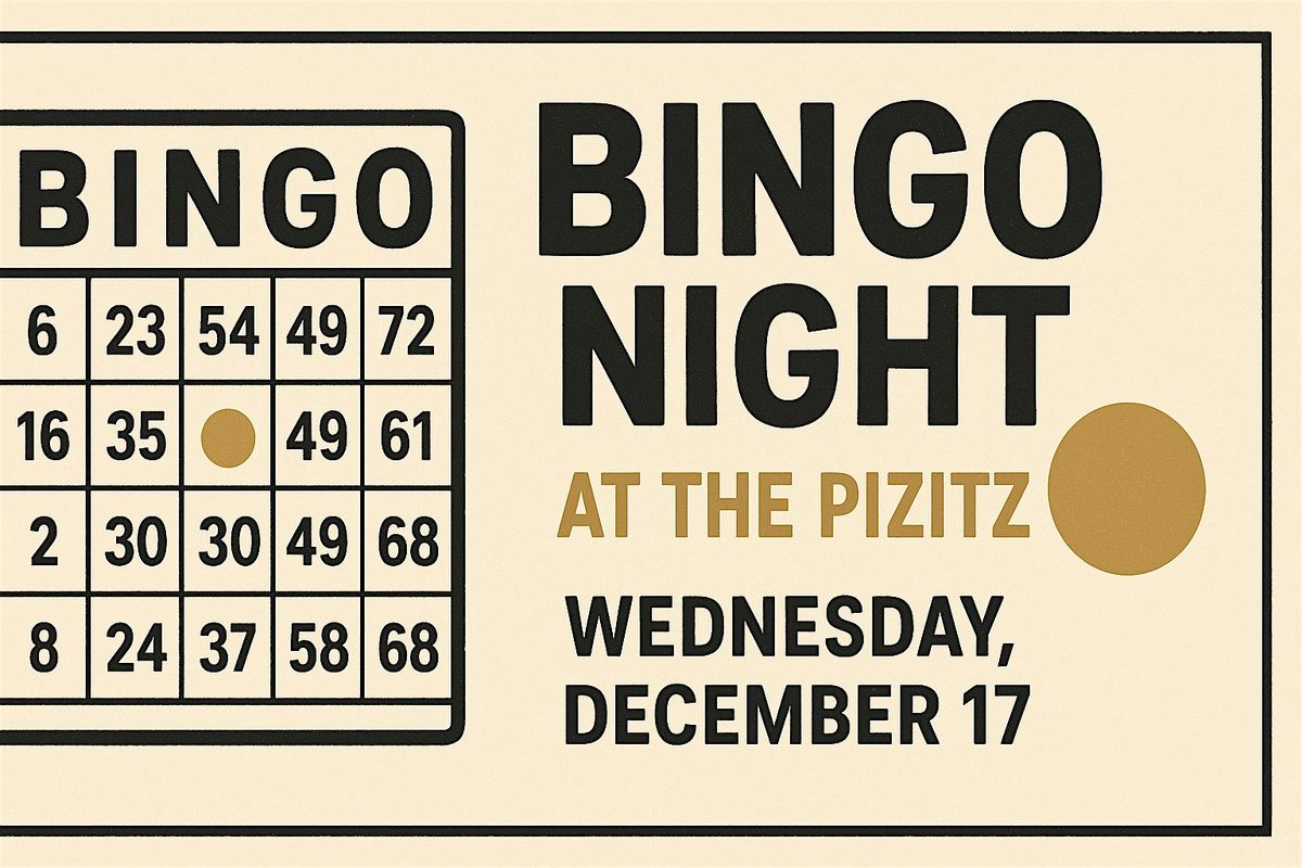 Bingo Night at The Pizitz