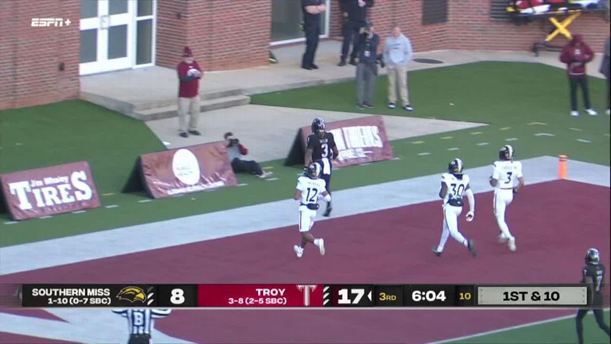 Troy Trojans at Southern Miss Golden Eagles Football