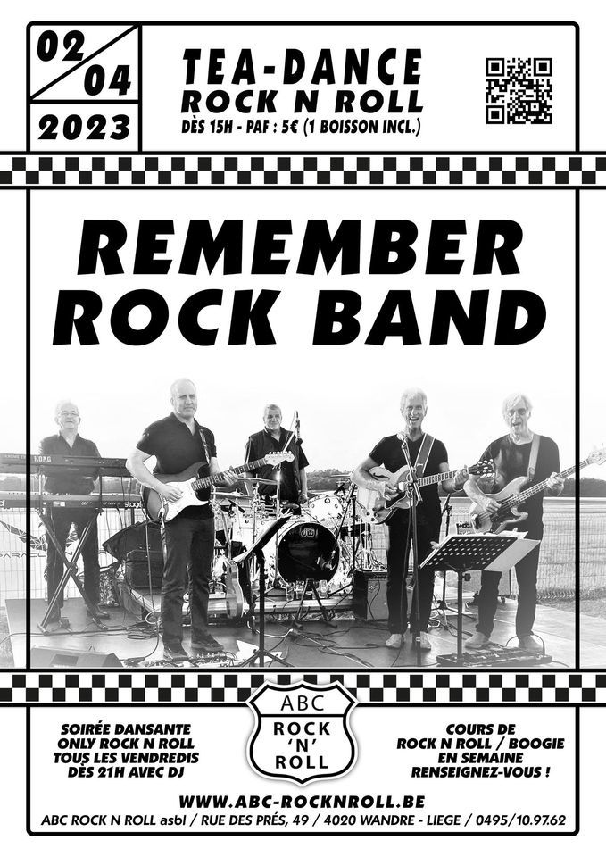 REMEMBER ROCK BAND @ ABC at ABC Rock n Roll asbl Liège Belgium, Liege ...