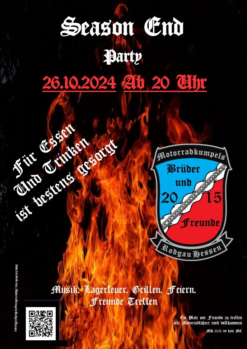 Season End Party Motorradkumpels Rodgau Hessen, Offenbach, HE