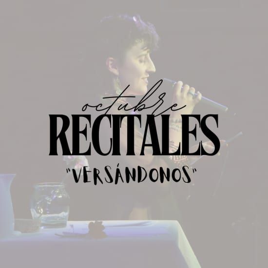 Recitales Vers\u00e1ndonos Octubre en Sala Badulaque
