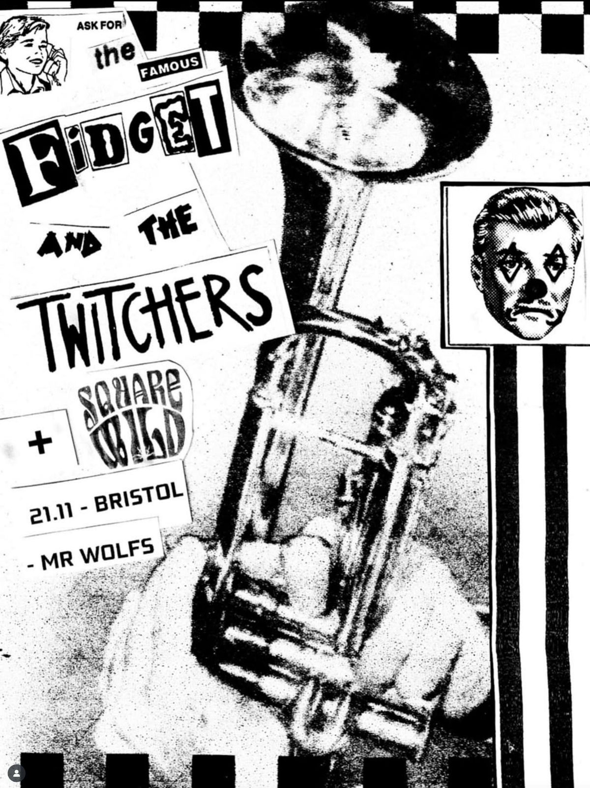 Fidget And The Twitchers + Square Wild