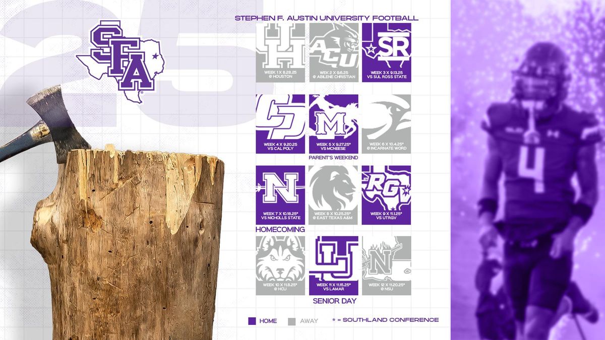 Stephen F. Austin Lumberjacks at Northwestern State Demons Football