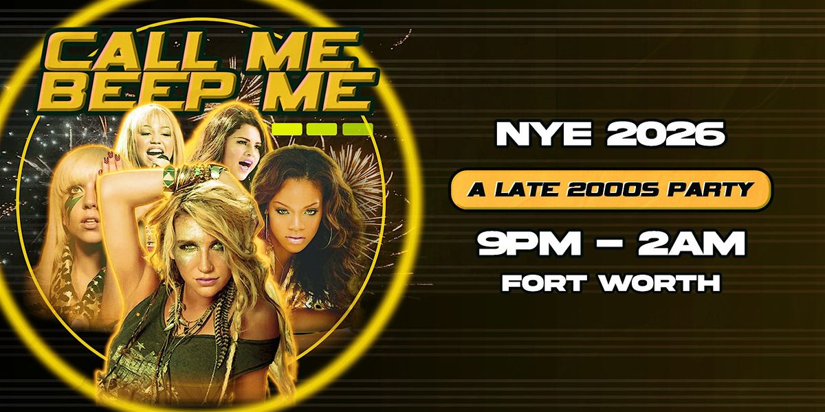 Call Me Beep Me - NYE 2026 - Recession Pop Anthems + House  Remixes - 21+