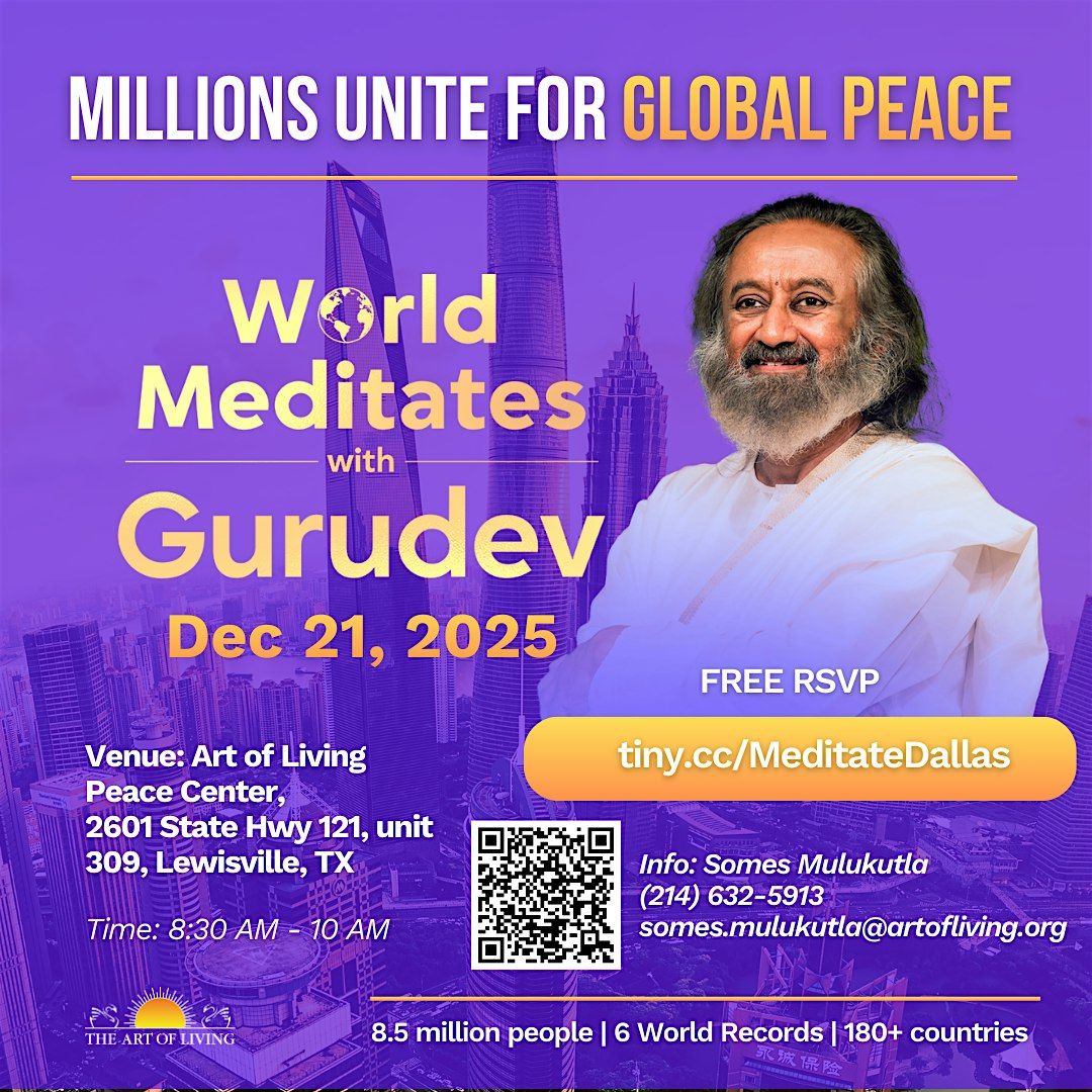 World Meditation Day Celebration - Dallas