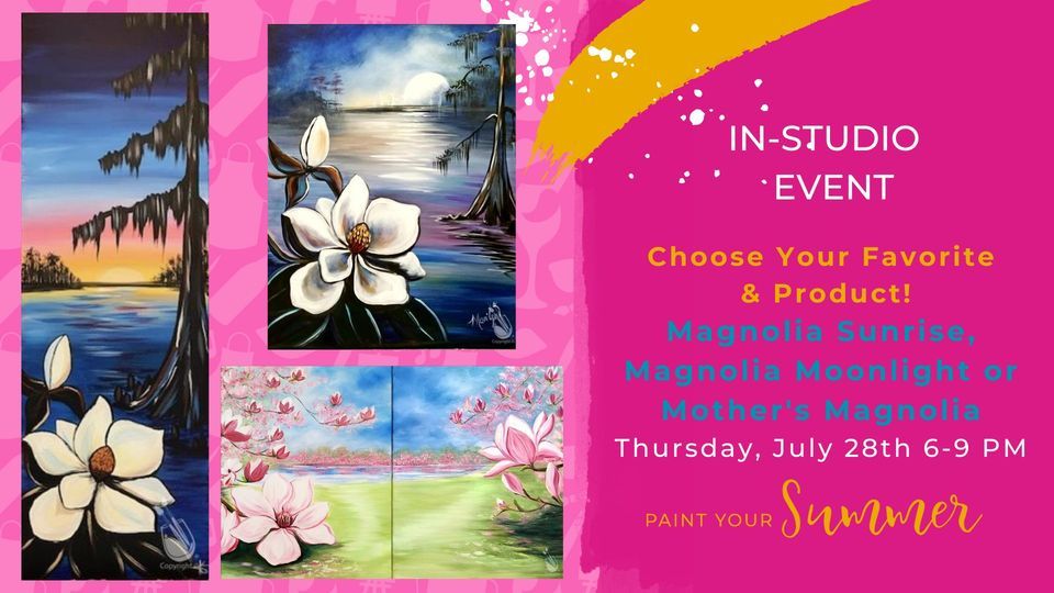 Choose Your Favorite Magnolia and Product InStudio Event! Painting