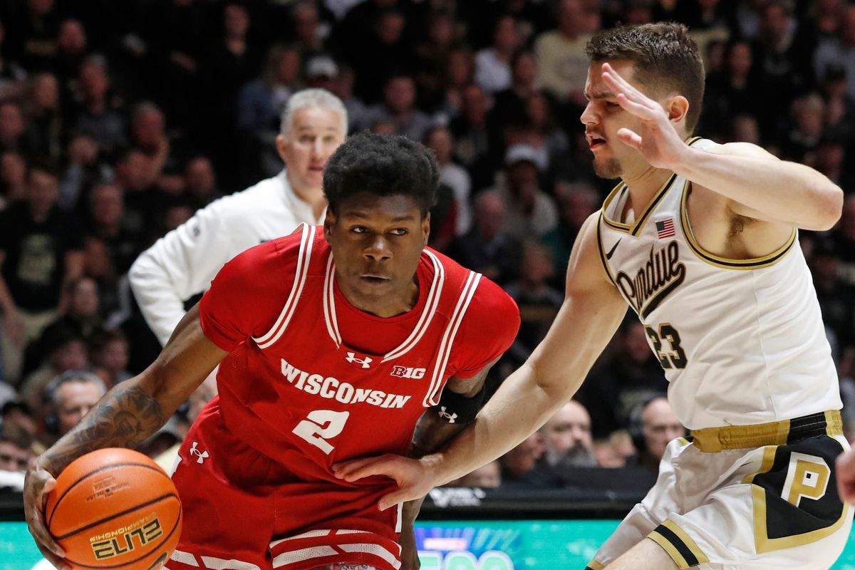 Wisconsin Badgers at Purdue Boilermakers Mens Basketball at Mackey Arena