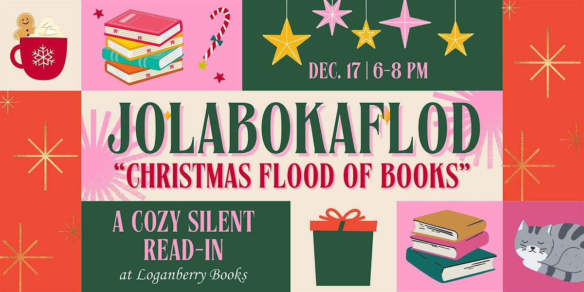 Jolabokaflod: A Cozy Silent Read-In