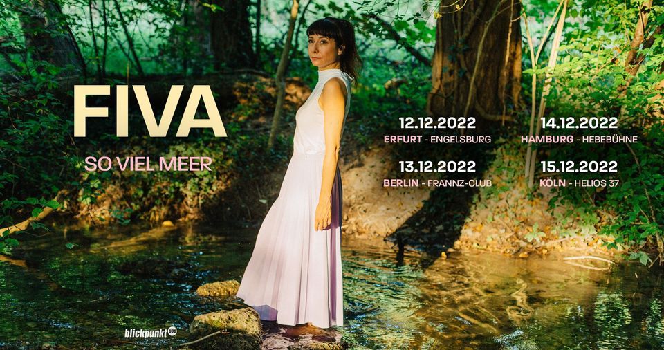 FIVA - So Viel Meer in Berlin | Frannz Club, Berlin, BE | December 13, 2022