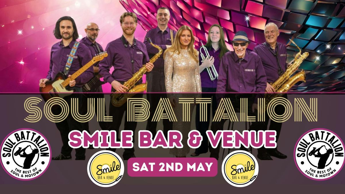 SOUL BATTALION LIVE 8-piece Band - Soul, Motown, Northern & Disco Show