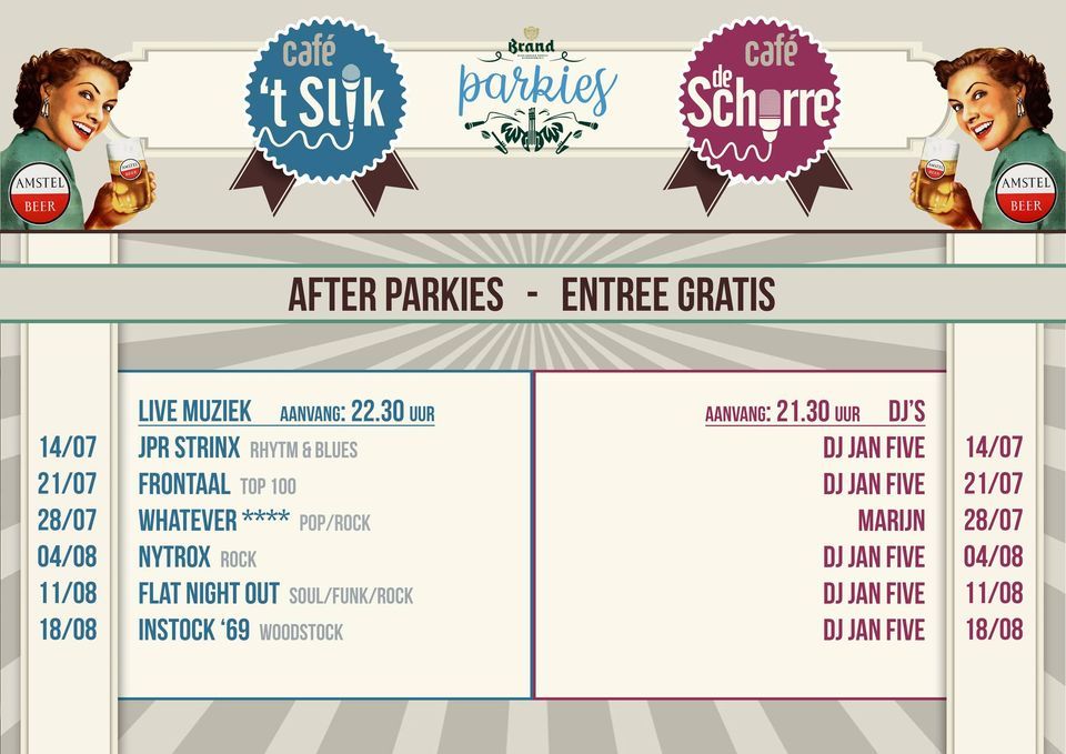 After Parkies in 't Slik, DJ's in de Schorre!