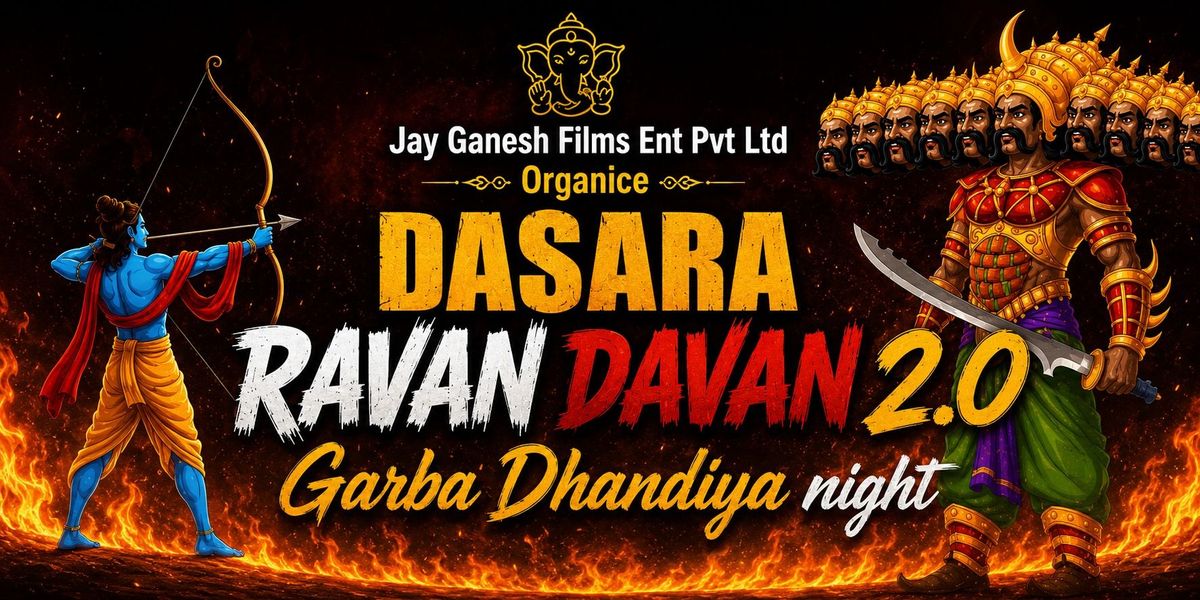 Dasara Ravan Davan Garba Danndiya Night 2.0 at Vitthal Lawn: Pune on ...