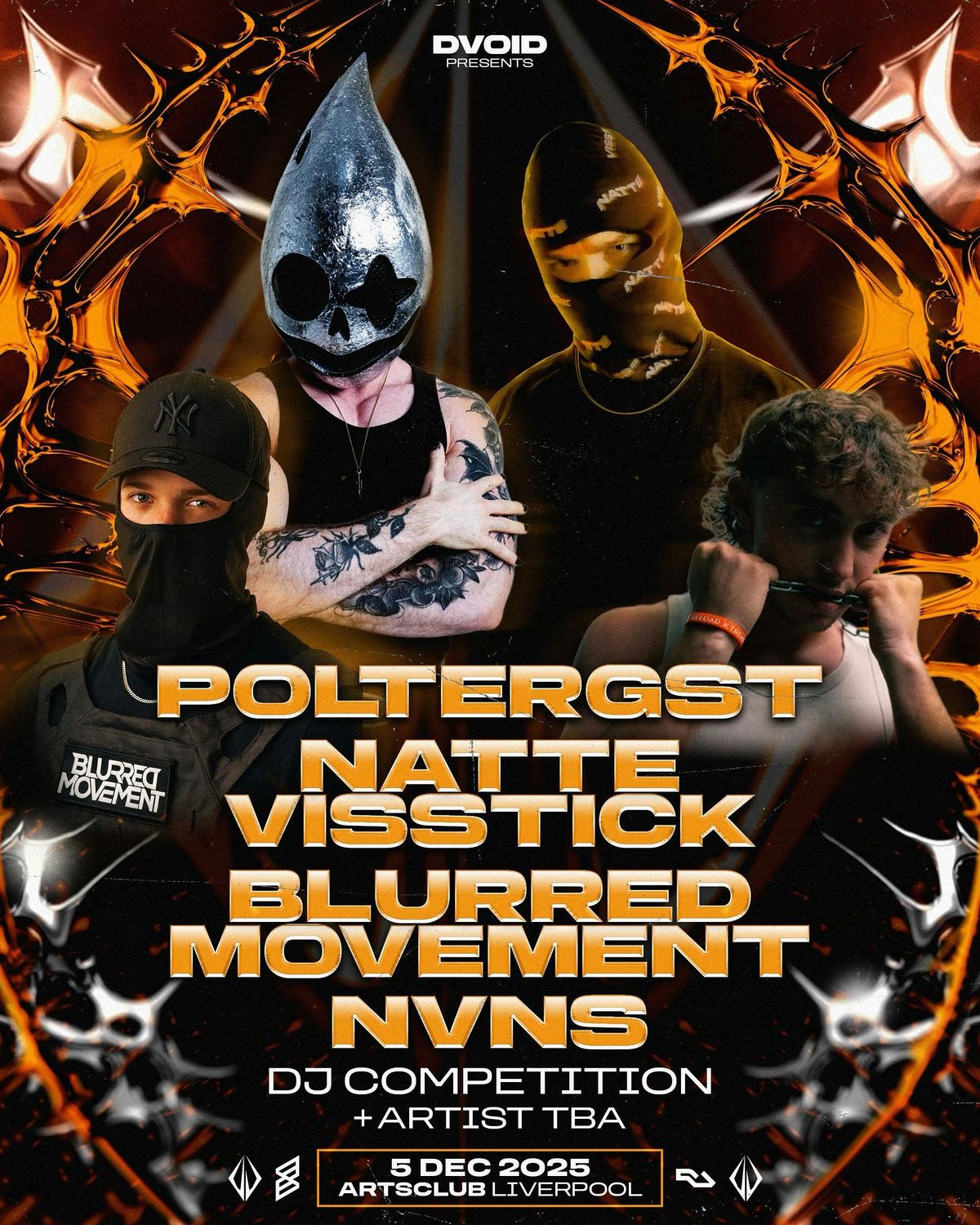 DVOID: Natte Visstick, Poltergst, BlurredMovement, NVNS &amp; More