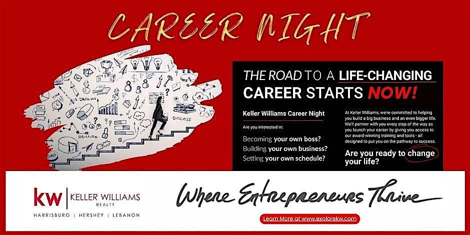 Real Estate Career Night w\/ Keller Williams Realty in Harrisburg!