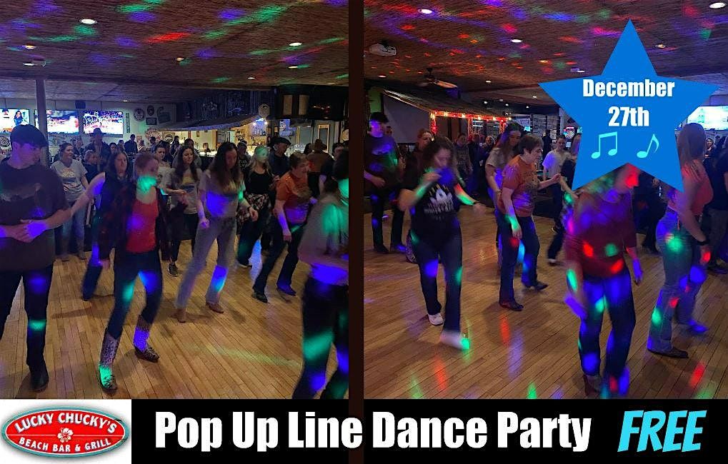 Pop Up Line Dance Party \/ Lucky Chuckys \/ Oconomowoc \/ FREE