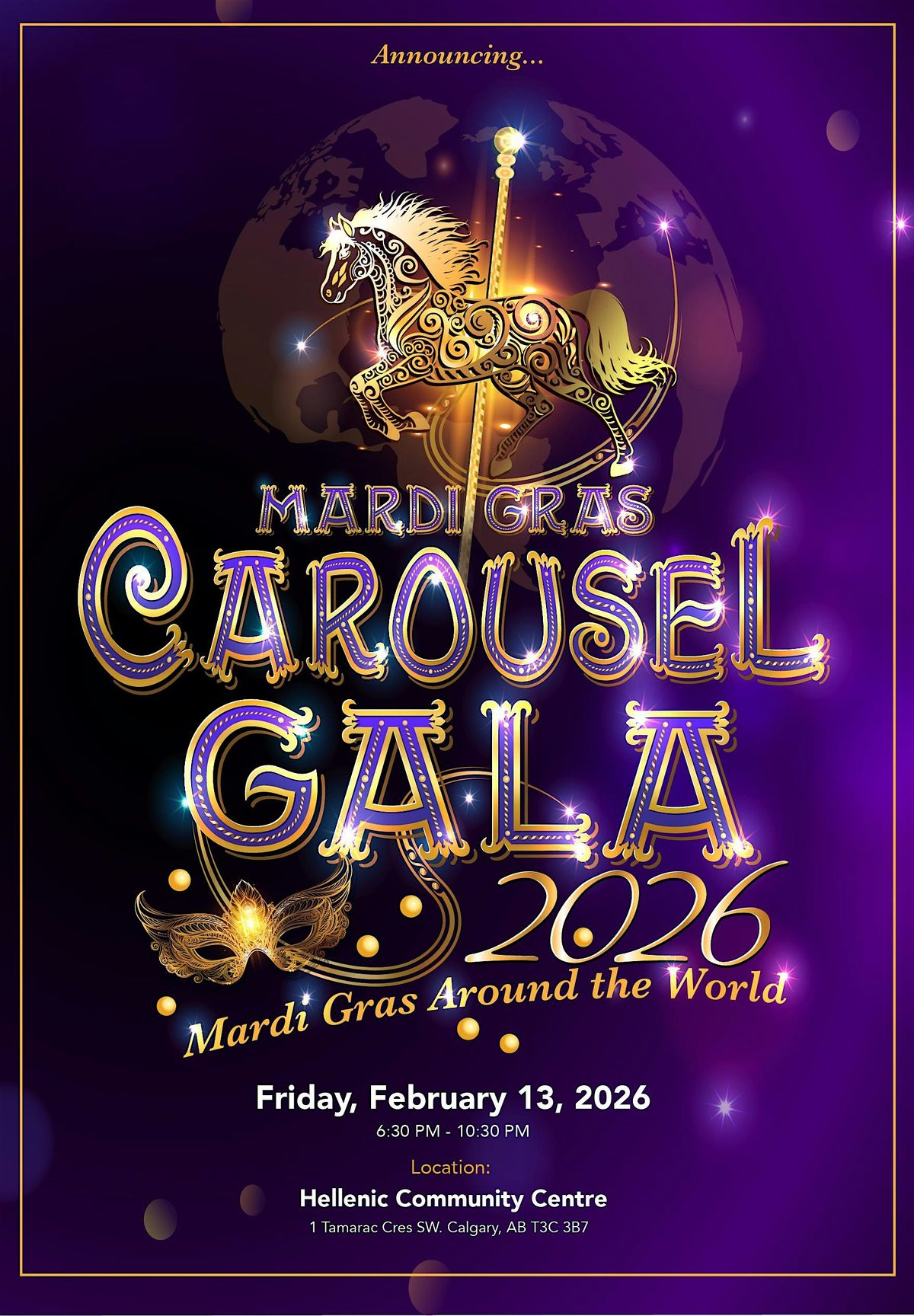 Mardi Gras Carousel Gala 2026