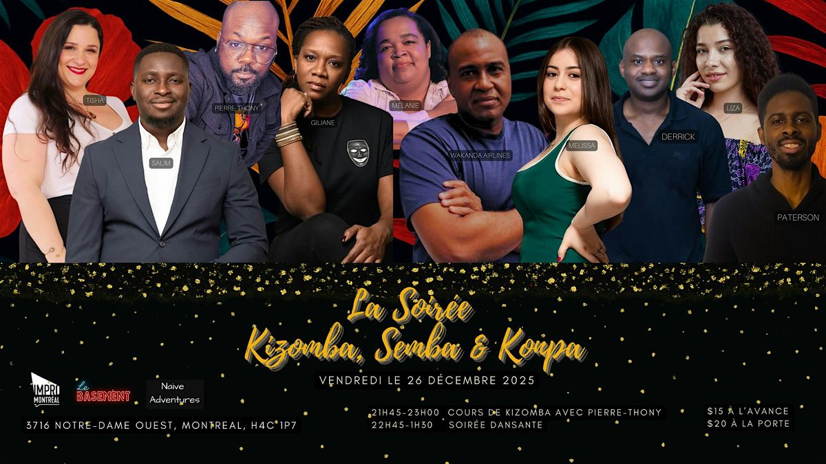 La Soir\u00e9e Kizomba, Semba & Konpa