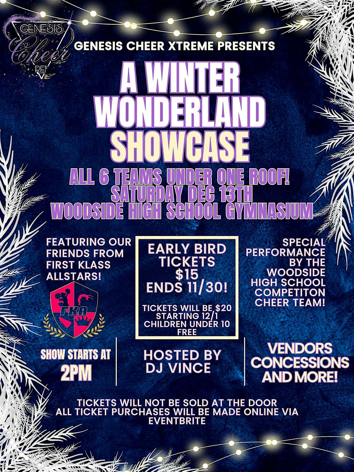 Winter Wonderland Showcase