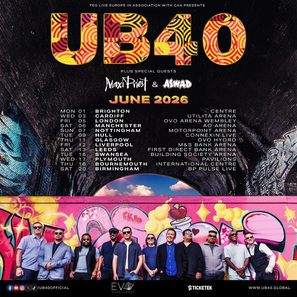 UB40 at Windsor Hall, Bournemouth International Centre (BIC)