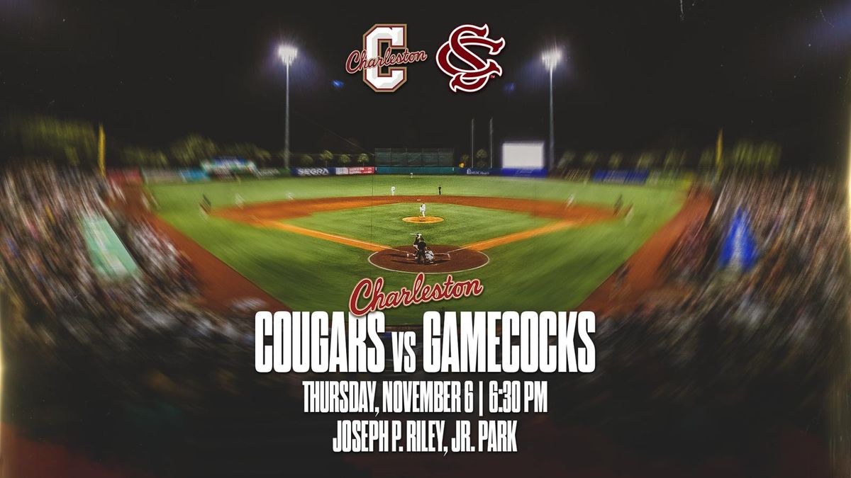 College of Charleston Cougars at South Carolina Gamecocks Baseball