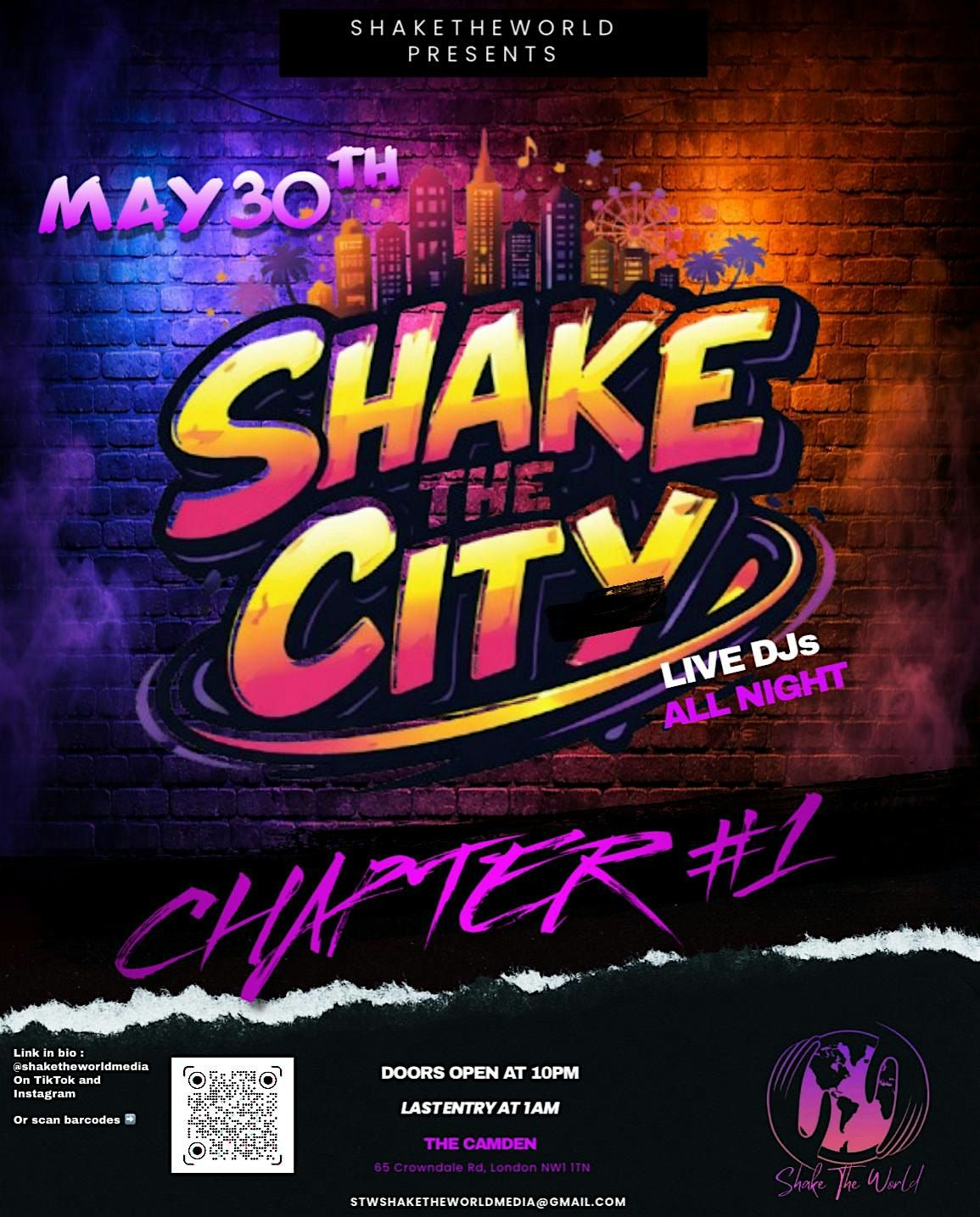 SHAKE THE CITY